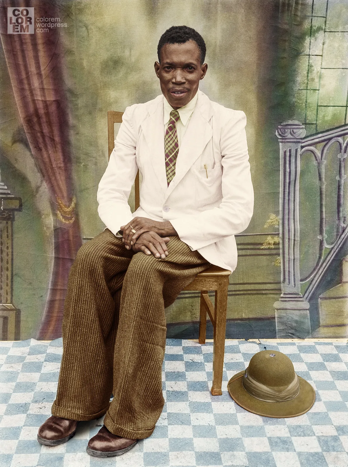 Portrait of Solomon Osagie Alonge